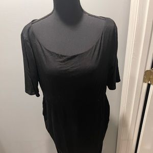 Maternity black dress